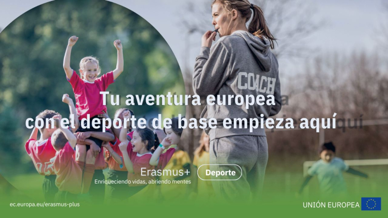 El programa Erasmus+ continúa apoyando el deporte de base