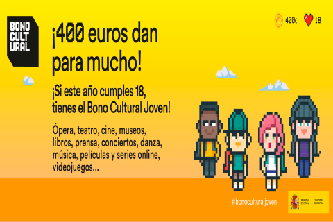 Cartel Bono Cultural Joven 2024