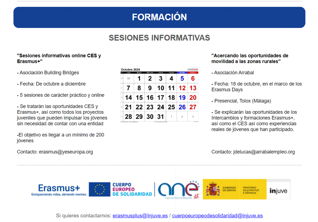 SESIONES INFORMATIVAS