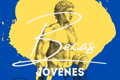 Cartel Becas Jóvenes Artistas Canarios 2024